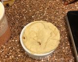 A picture of step 8 of Bananas Foster mug cake.