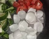 A picture of step 1 of Paneer Tikka.