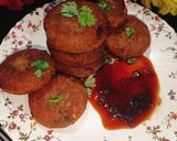 सोया टिक्की प्रोटीन रिच स्टार्टर रेसिपी चरण 10 फोटो