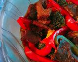 Foto langkah ke 7 dari resep Daging sapi lada hitam.
