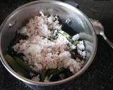 A picture of step 3 of Keerai Masiyal.