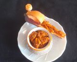 A picture of step 3 of Red Carrot Pickle.