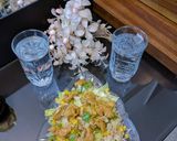 A picture of step 5 of Bar b q rice.