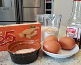 Foto del paso 1 de la receta: Flan de turrón de cacahuete