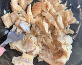 A picture of step 2 of Saltfish Fritters.