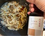 蘑菇麻油炊飯的食譜步驟4照片