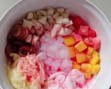 Foto langkah ke 3 dari resep Es buah sederhana.