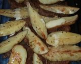 Foto del paso 4 de la receta: Lomo y papas asadas, con salsa roquefort..