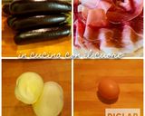 Foto del passaggio 3 della ricetta Barchette di melanzane con prosciutto e provola