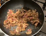 A picture of step 3 of Pancetta, Mushroom & Broccoli Gnocchi.
