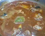 A picture of step 9 of Seer fish head mango curry(vanjiram thalai maangaai kulambu).