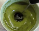 Foto langkah ke 3 dari resep Earl Grey Matcha Latte 🤩👌.