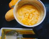 A picture of step 3 of Kesar Mango Ice-cream Creamy Mango 🥭 ice cream 🍦.
