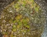 A picture of step 2 of Kothu Chapati.