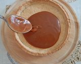 Foto del passaggio 6 della ricetta Crostata caramello salato e cioccolato