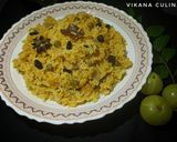A picture of step 5 of Healthy Indian Gooseberry Pulao - One pot Meal.