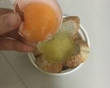 รูปขั้นตอนการทำที่ 1 ของ ขนมปังไข่ขาวทรงเครื่อง มื้อเช้าเบาๆ 160 kcal (ไมโครเวฟ)