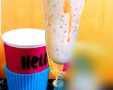 A picture of step 3 of Banana boost Shake.