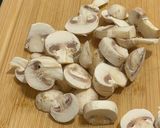 蘑菇蛋炒茼蒿的食譜步驟1照片