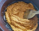 A picture of step 3 of Peas Curry.