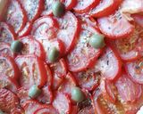 Une image de l'étape 4 de Tarte tomate moutarde.