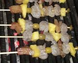 Foto del paso 5 de la receta: Pinchos de camarones y pescado