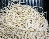 Foto langkah ke 2 dari resep Mie Wortel (versi Mie Basah).