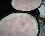 Foto del paso 3 de la receta: Tarta de jamón y queso sin tapa súper fácil