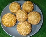 Foto langkah ke 9 dari resep Onde Onde isi Kacang Hijau Kupas Manis Legit.
