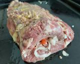 Foto del paso 3 de la receta: Lomo mechado al horno sin sal y riquísimo
