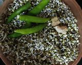 A picture of step 1 of Paneer sprouts Tikki.