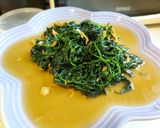 Foto langkah ke 1 dari resep Tumis daun cabe vs udang kering.
