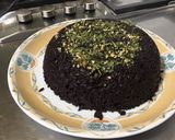 Une image de l'étape 6 de Riz noir au bouillon de crevettes, légumes et romarin.