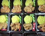 Foto langkah ke 5 dari resep Naskung(nasi kuning) ayam krispi.