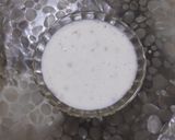 A picture of step 4 of Sabudana makhana kheer.