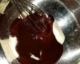 A picture of step 3 of Instant Pot Dark Chocolate brownies.