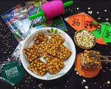 A picture of step 6 of Daliya Chikki / Roasted Puff Chana Chikki.