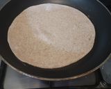 A picture of step 5 of Paratha bouquet.