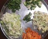 A picture of step 2 of Winter Vegetable Pasta.