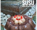 Foto langkah ke 3 dari resep Puding Cokelat Susu.