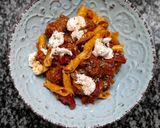 Foto del paso 7 de la receta: Garganelli picantes con butifarra, tomates secos y mozzarella
