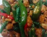 Foto langkah ke 3 dari resep Oseng tempe kacang panjang.