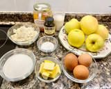Foto del paso 1 de la receta: Pastel de manzana con crema