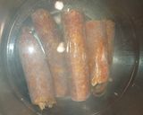 Főtt füstölt kolbász recept fázis 1 fotója