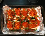 A picture of step 10 of Eggplant Rollatini.