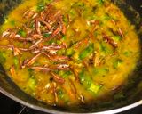 Gambar langkah 6 resipi Sambal  tempoyak  kacang botor.