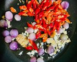 Foto langkah ke 4 dari resep Oseng Pindang Bawang Pete.