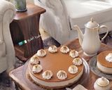 صورة لخطوة 5 من وصفة تشيز كيك الكراميل caramel cheesecake