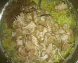 A picture of step 2 of Chicken ball with mayo and corn👌👌😋.