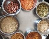 6 grain khichdi (6 dhan khichdi) recipe step 1 photo